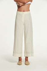 VISCOSA LINEN LYNO TROUSERS